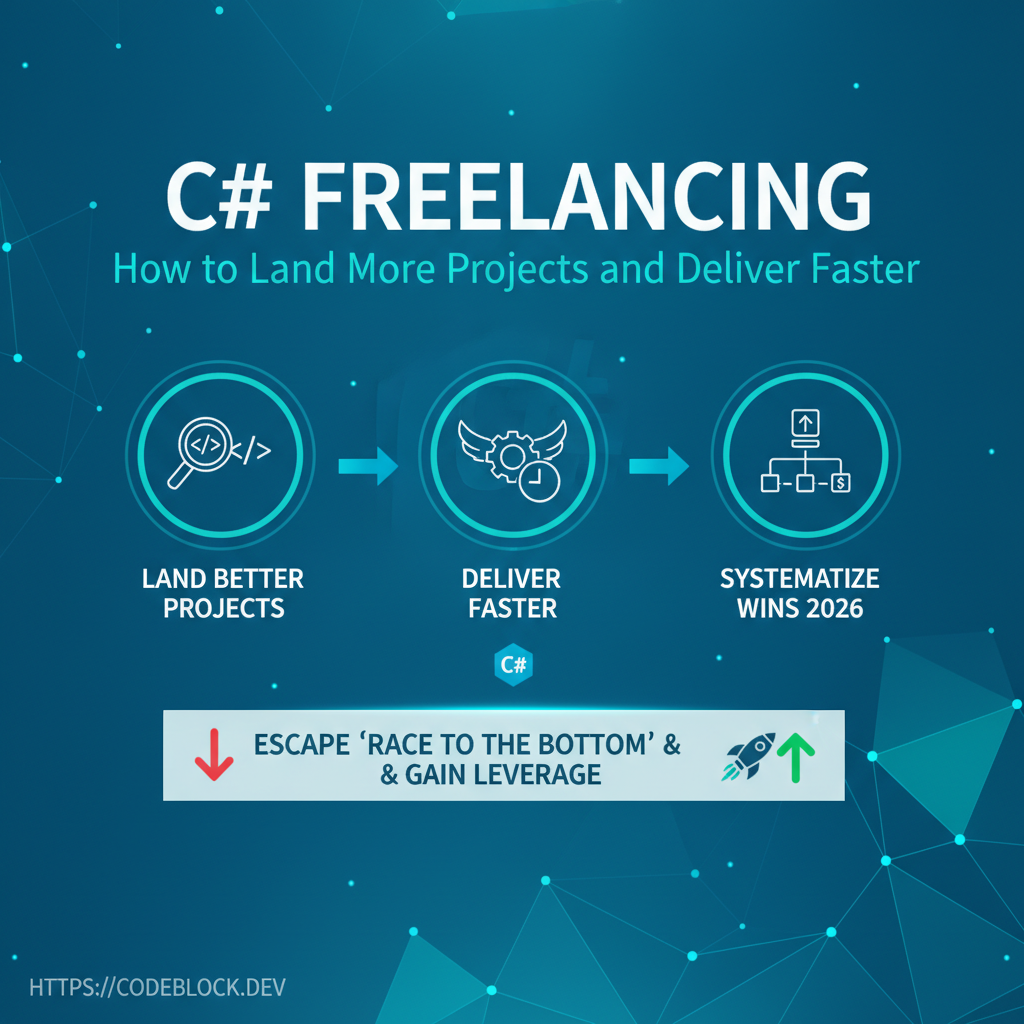 C# Freelancing: How to Land More Projects and Deliver Faster