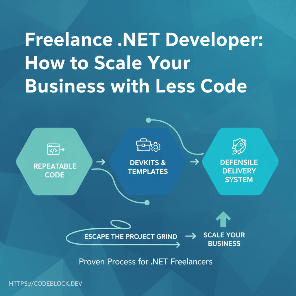 Freelance .NET Developer: How to Scale Your Business with Less Code