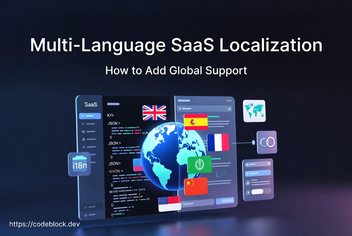 How to Add Localization to Your SaaS App (Multi-Language Support)