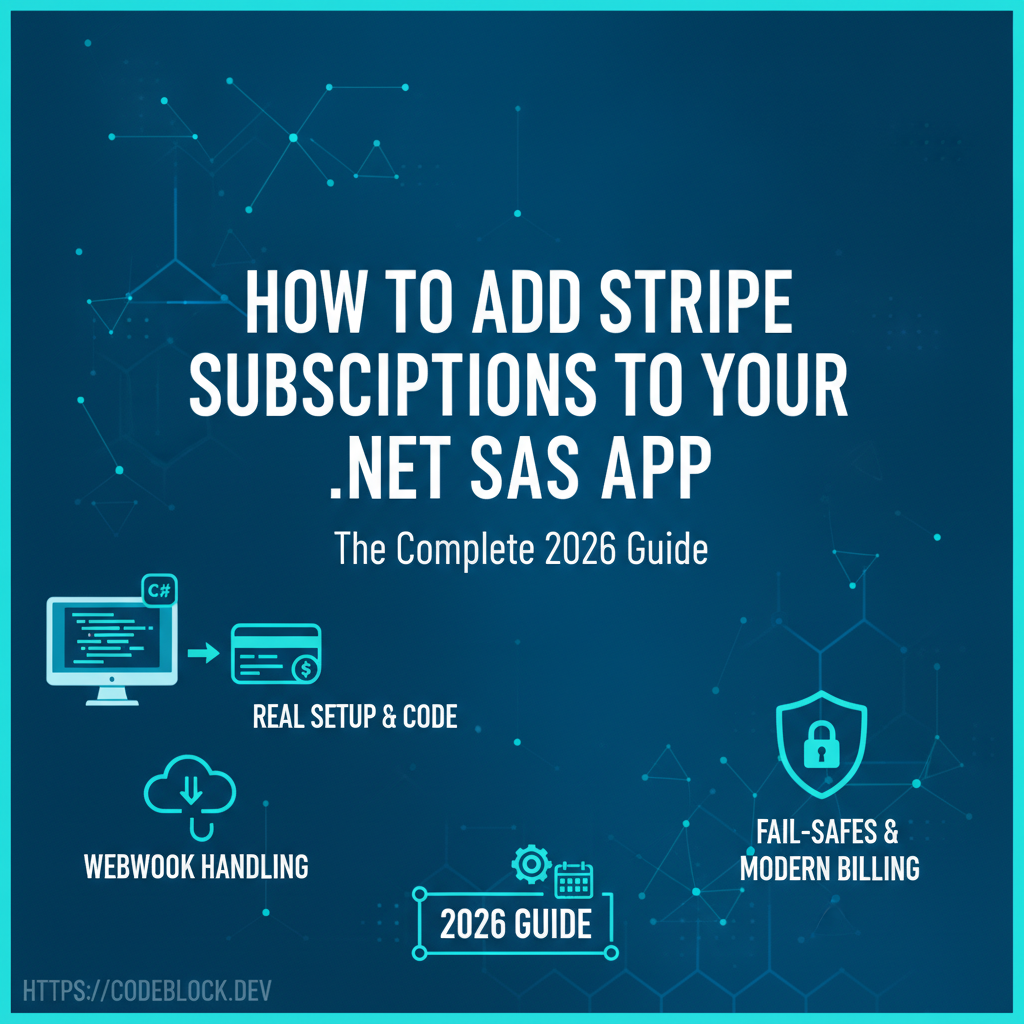 How to Add Stripe Subscriptions to Your .NET SaaS App