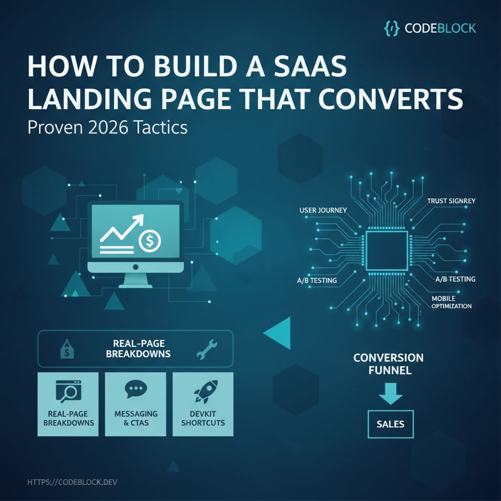 How to Build a SaaS Landing Page That Converts