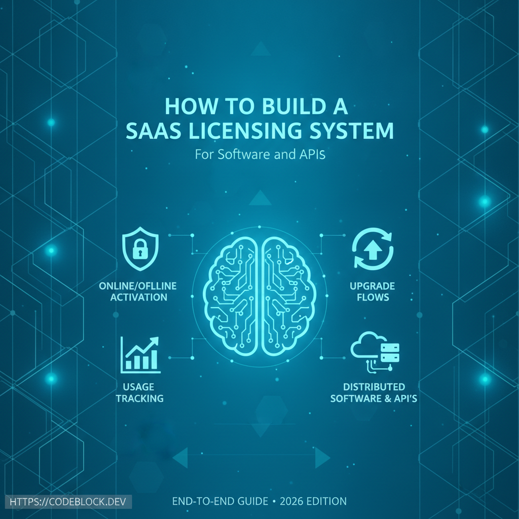 How to Build a SaaS Licensing System (For Software and APIs)