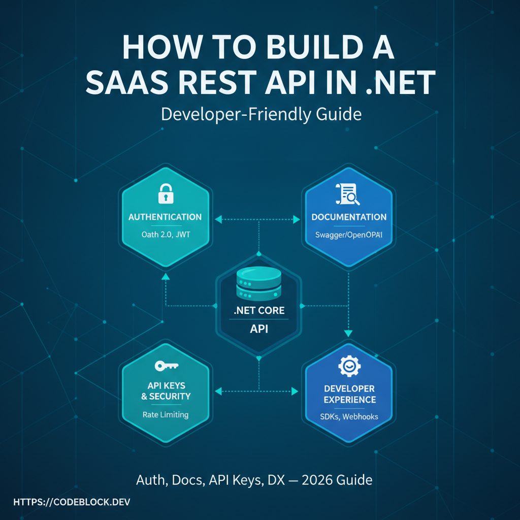 How to Build a SaaS REST API in .NET (Developer-Friendly Guide)