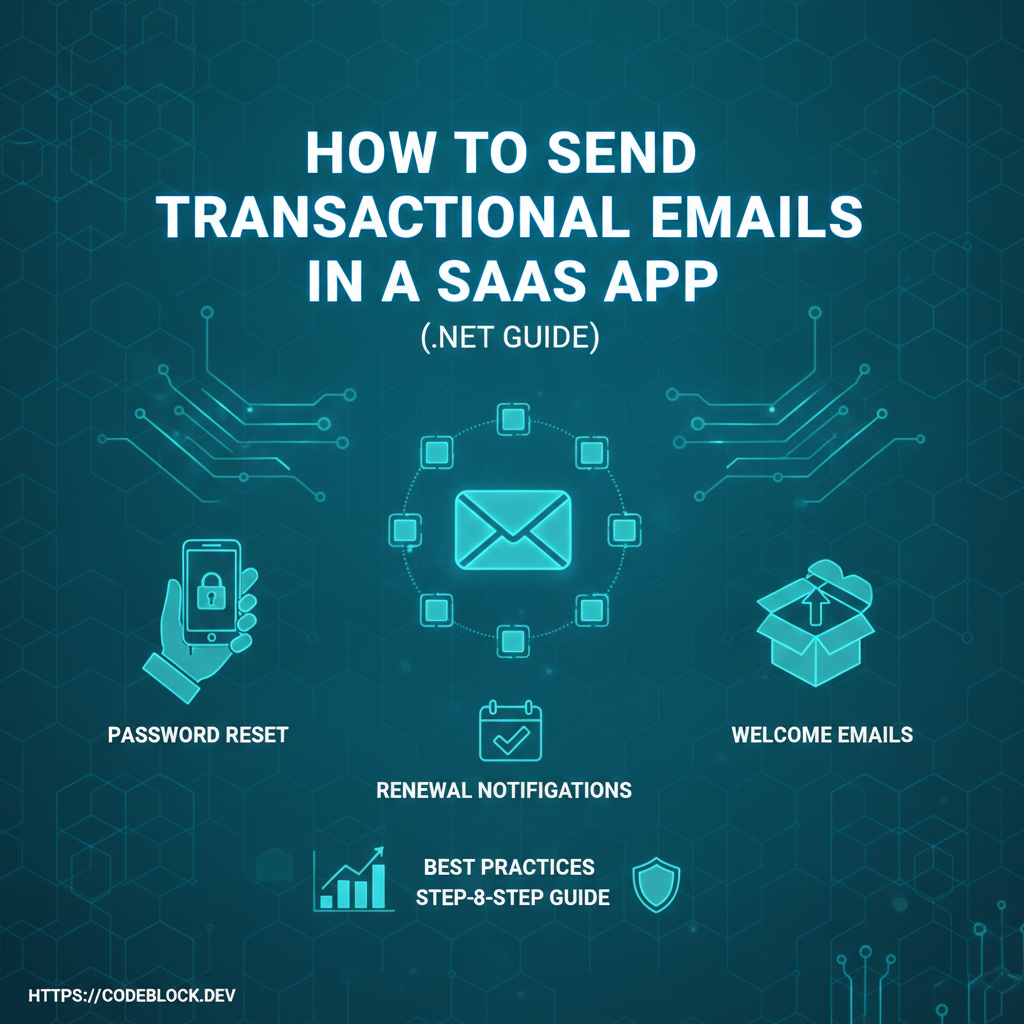 How to Send Transactional Emails in a SaaS App (.NET Guide)