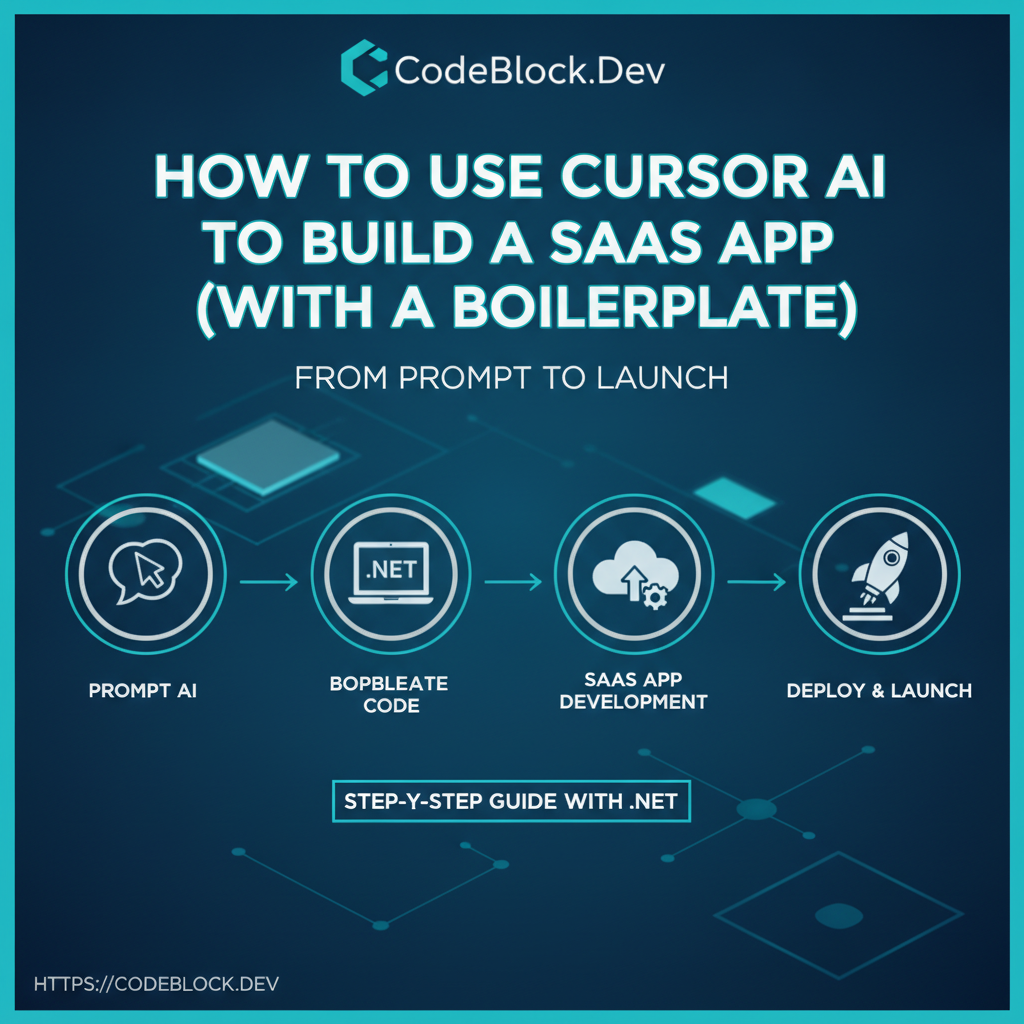 How to Use Cursor AI to Build a SaaS App (With a Boilerplate)