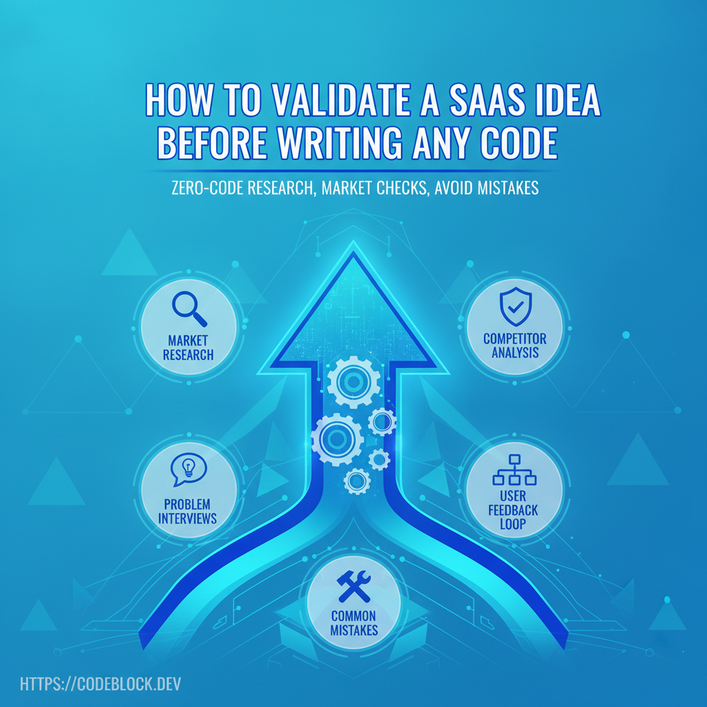 How to Validate a SaaS Idea Before Writing Any Code