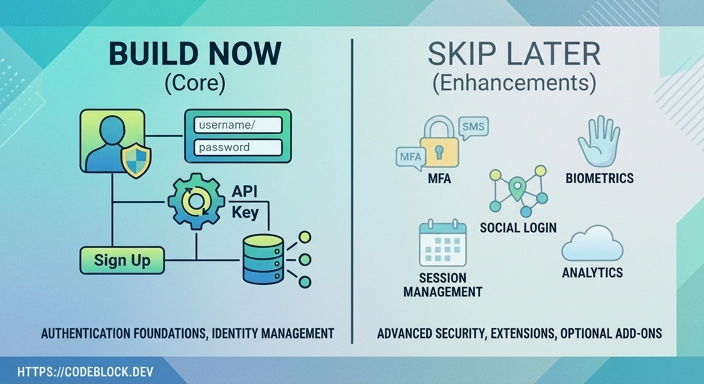 SaaS Authentication: What You Need to Build (and What You Can Skip)
