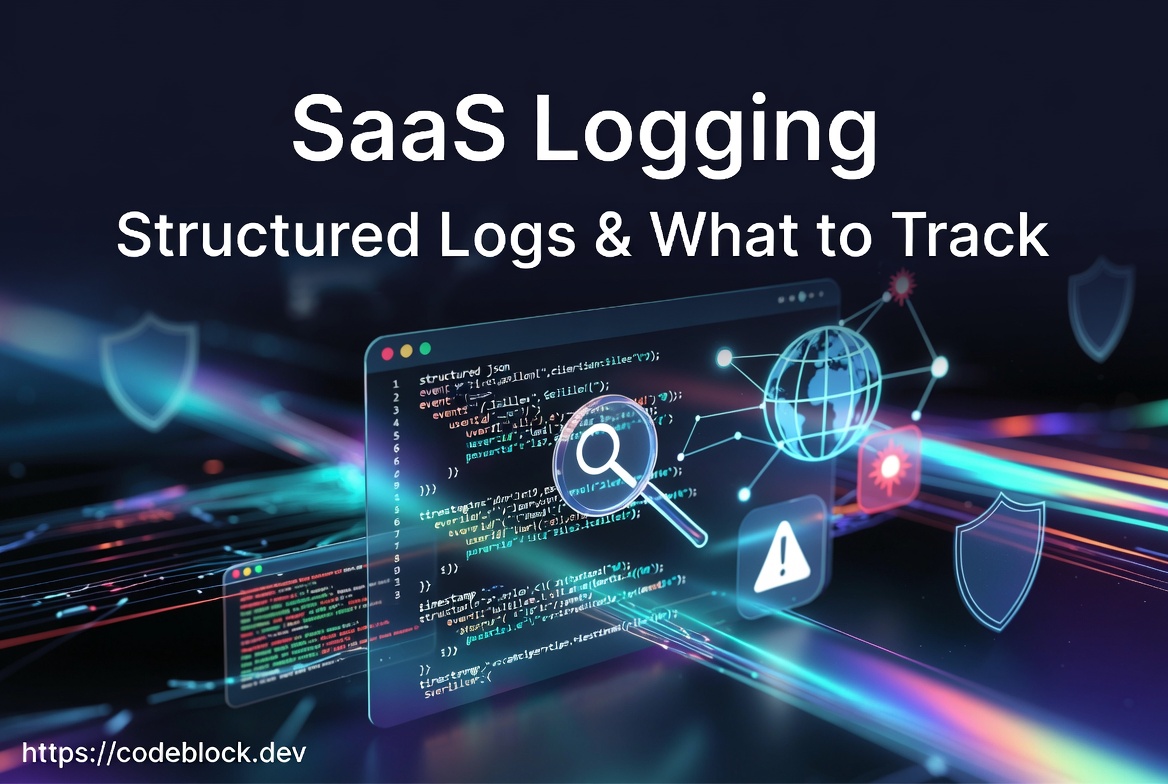 SaaS Logging: Structured Logs and What to Actually Track