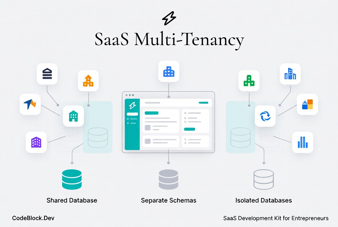 SaaS Multi-Tenancy Explained (Architecture, Patterns, and Trade-offs)