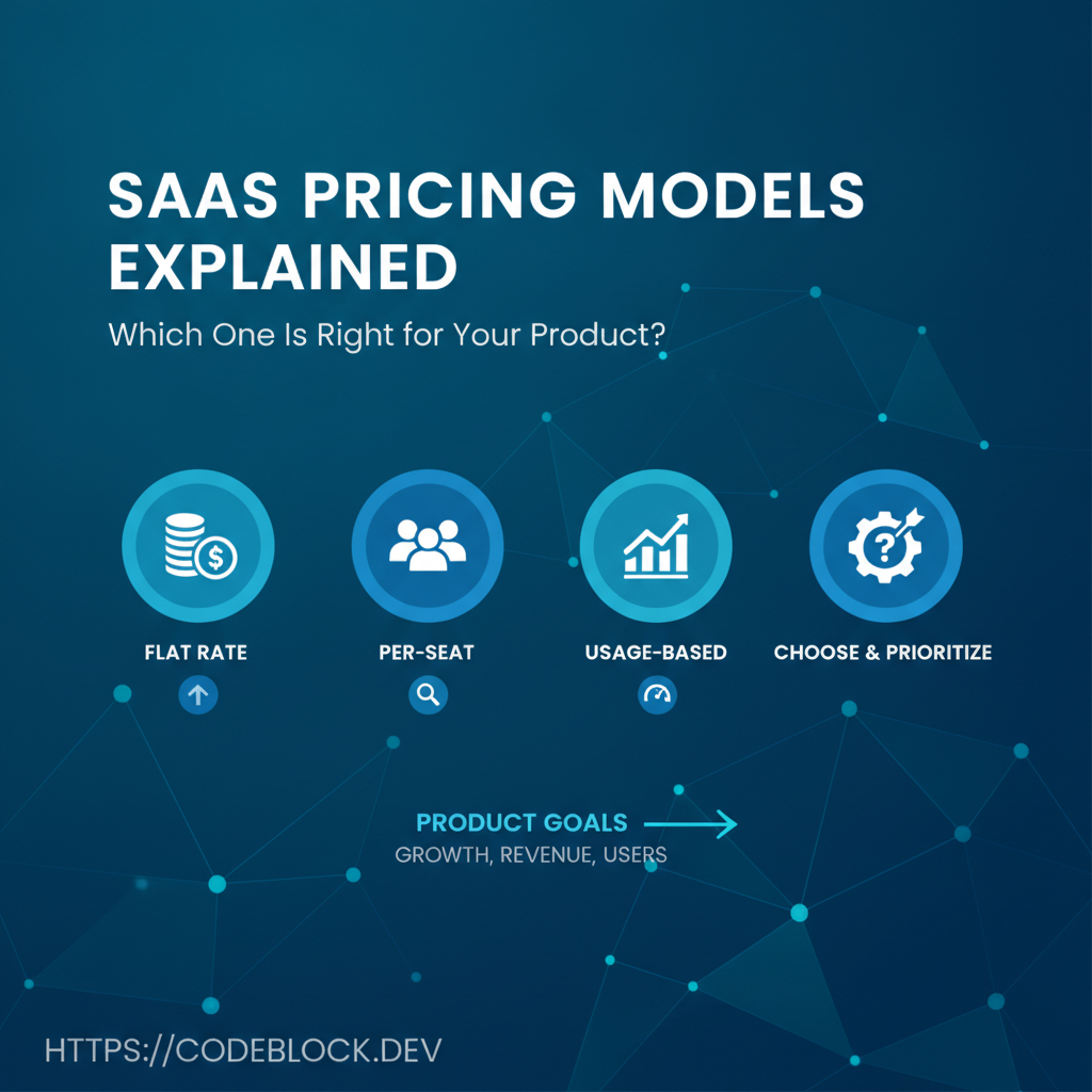 SaaS Pricing Models Explained: Which One Is Right for Your Product?