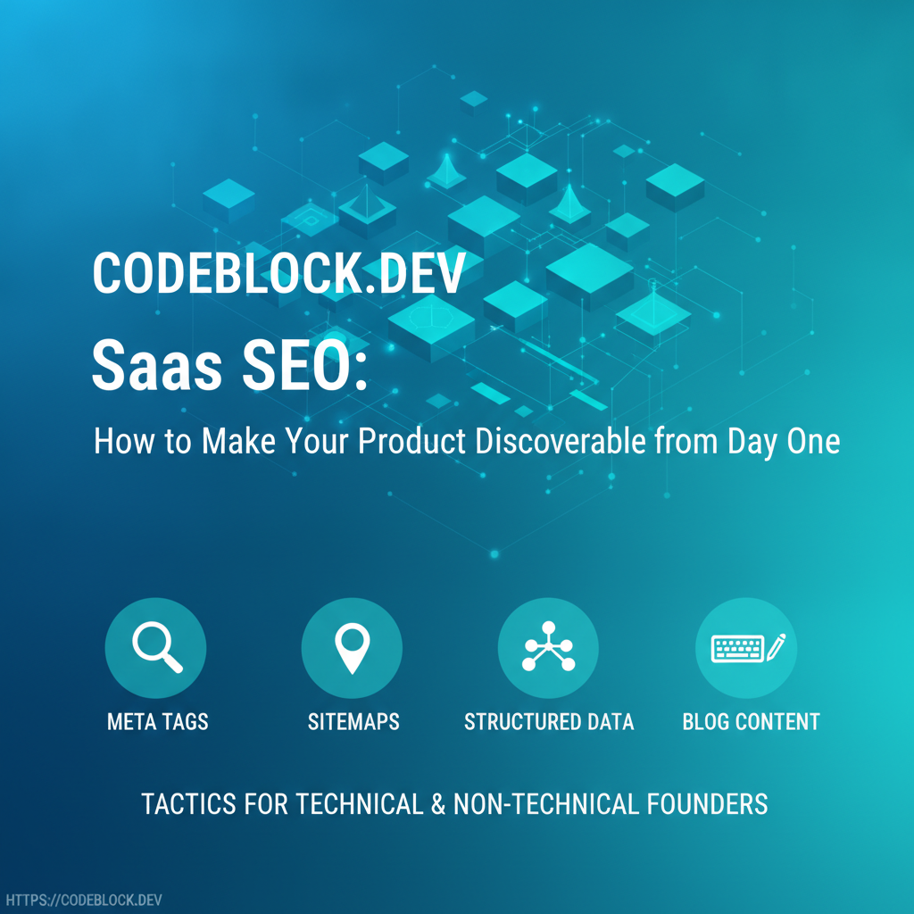 SaaS SEO: How to Make Your Product Discoverable from Day One