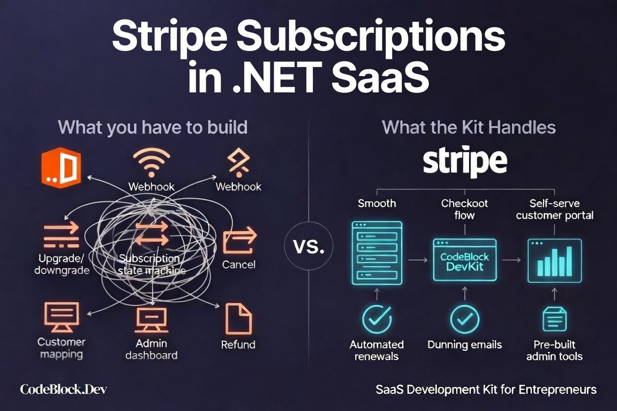 Stripe Subscriptions in .NET SaaS