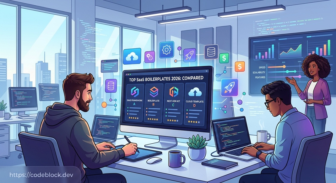 The Best SaaS Boilerplates in 2026 (Compared)