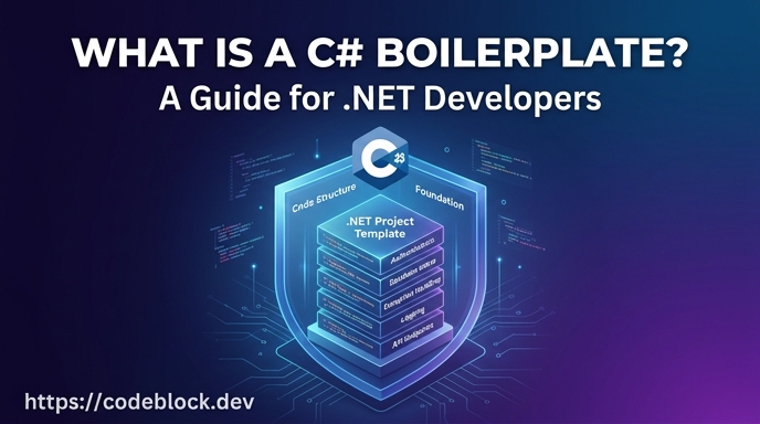 What Is a C# Boilerplate? A Guide for .NET Developers