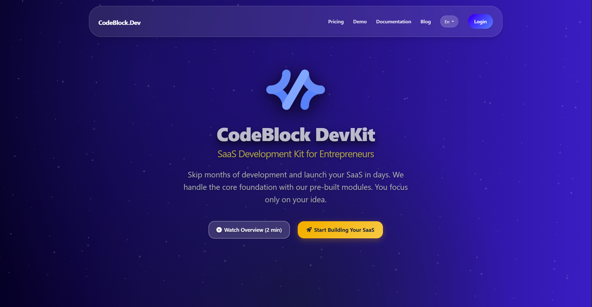 CodeBlock Website